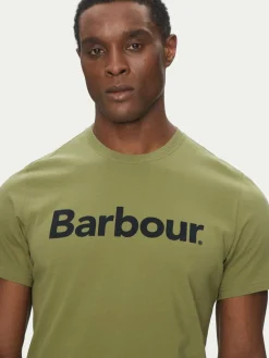 T-shirt Logo MTS0531OL39 Verde Tailored Fit