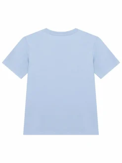 T-shirt L6RI11 K8HM4 Celeste Regular Fit