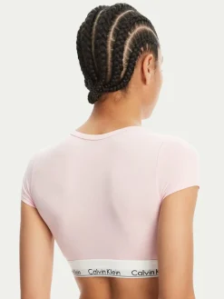 T-shirt LV00QF7213 Rosa Slim Fit