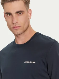 T-shirt M5BI78 K8FQ4 Blu scuro Regular Fit
