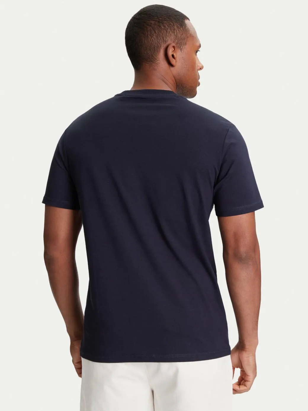 T-shirt M5YI62 K8FQ4 Blu scuro Regular Fit