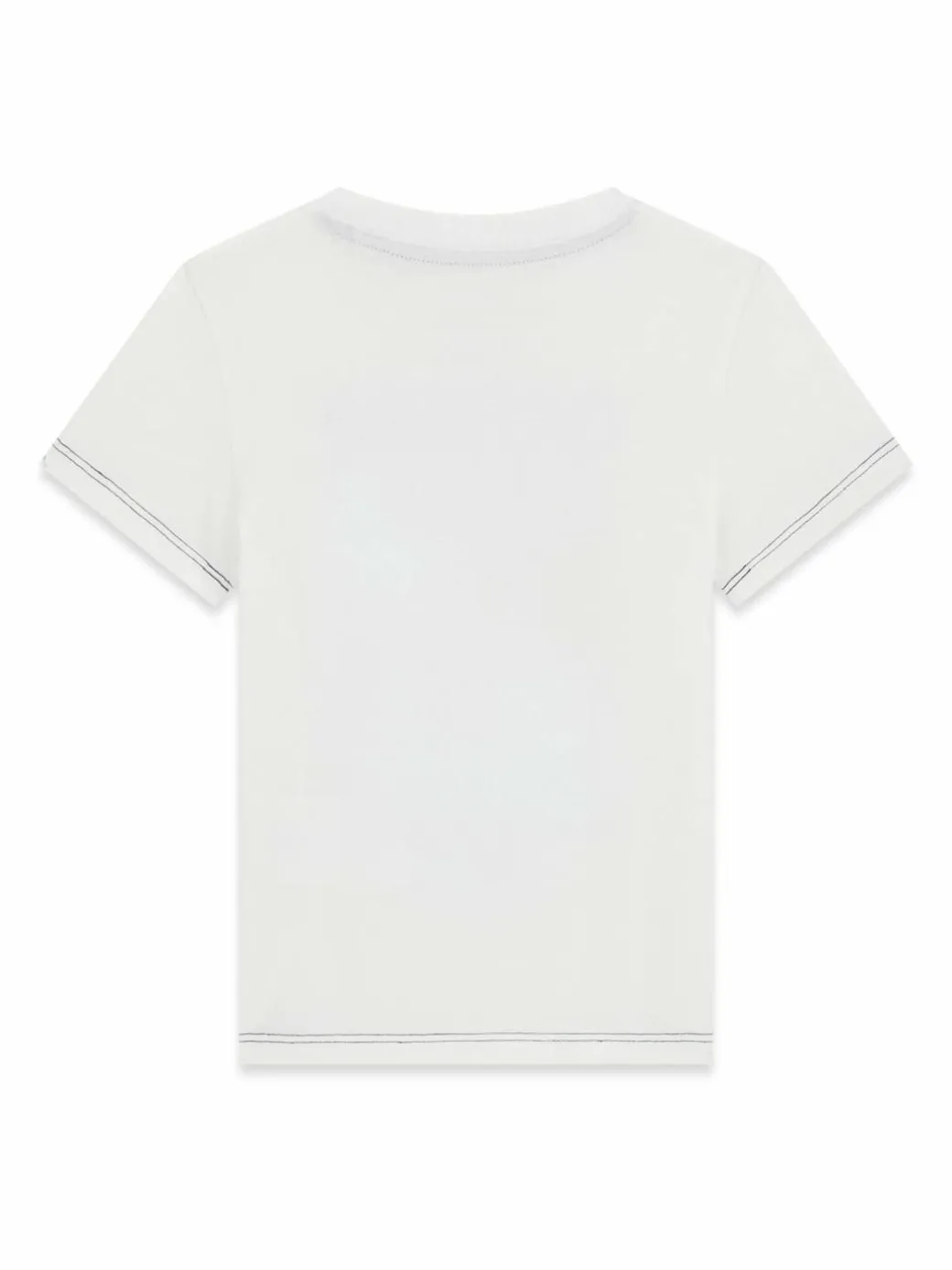 T-shirt N6GI07 K8HM4 Bianco Regular Fit