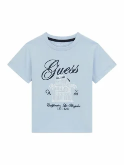 T-shirt N6GI00 K8HM4 Celeste Regular Fit