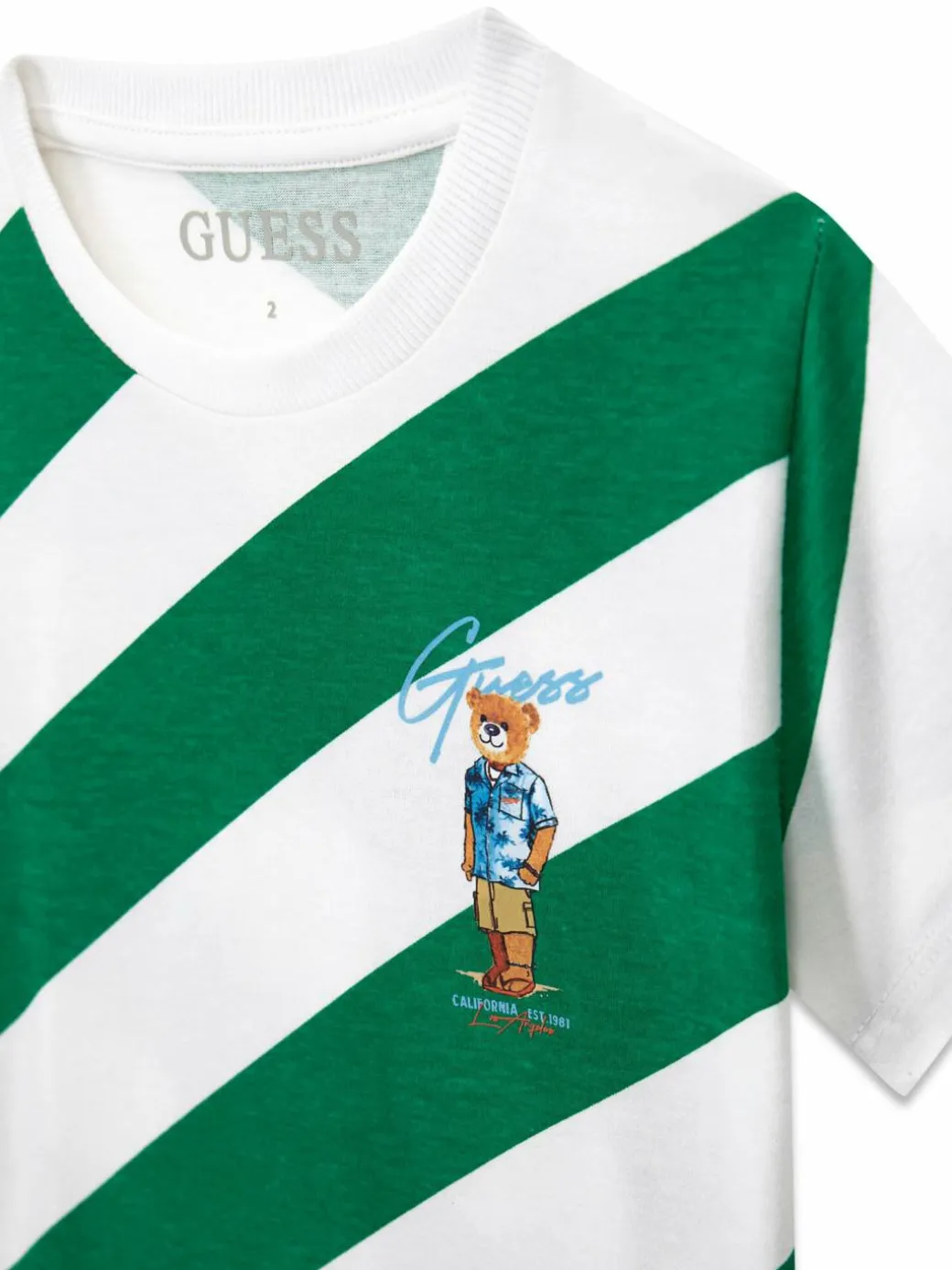 T-shirt N6GI05 K8HM4 Verde Regular Fit