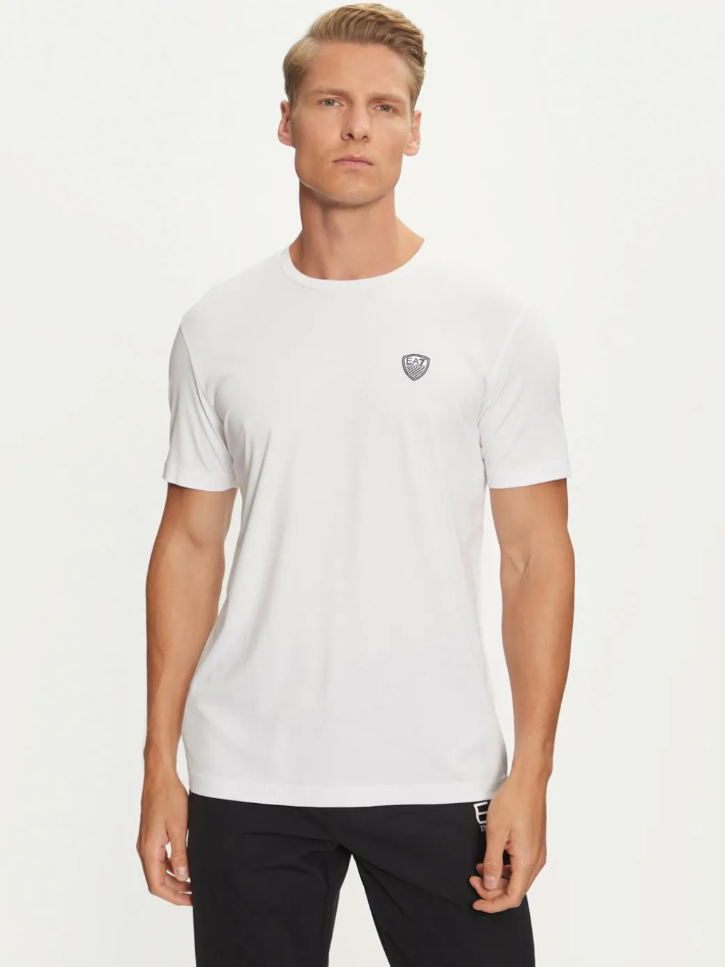 T-shirt 8NPT16 PJRGZ 1100 Bianco Regular Fit