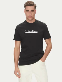 T-shirt Outline Tape Graphic LV04RC852G Nero Regular Fit