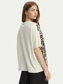 T-shirt Pampas 2515941082 Beige Relaxed Fit