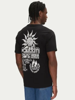T-shirt Realityfab A3512555 Nero Loose Fit