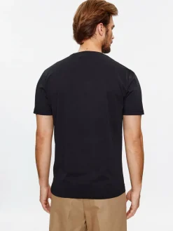 T-shirt Reg Archive Shield Ss 2003199 Nero Regular Fit
