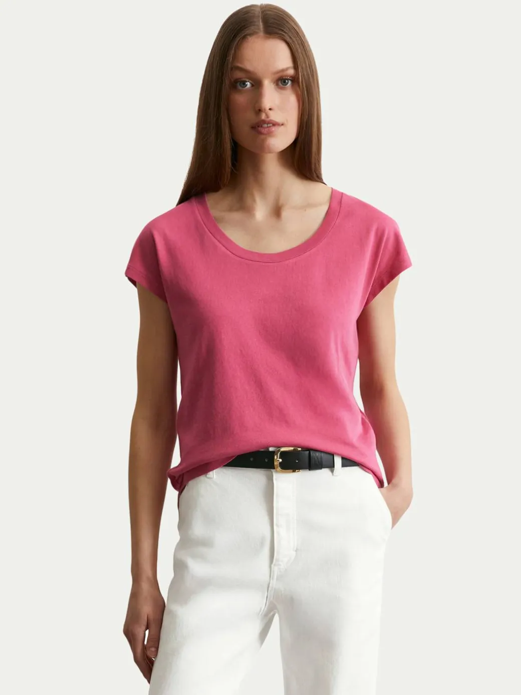 T-shirt 516 2100 50073 Rosa Regular Fit