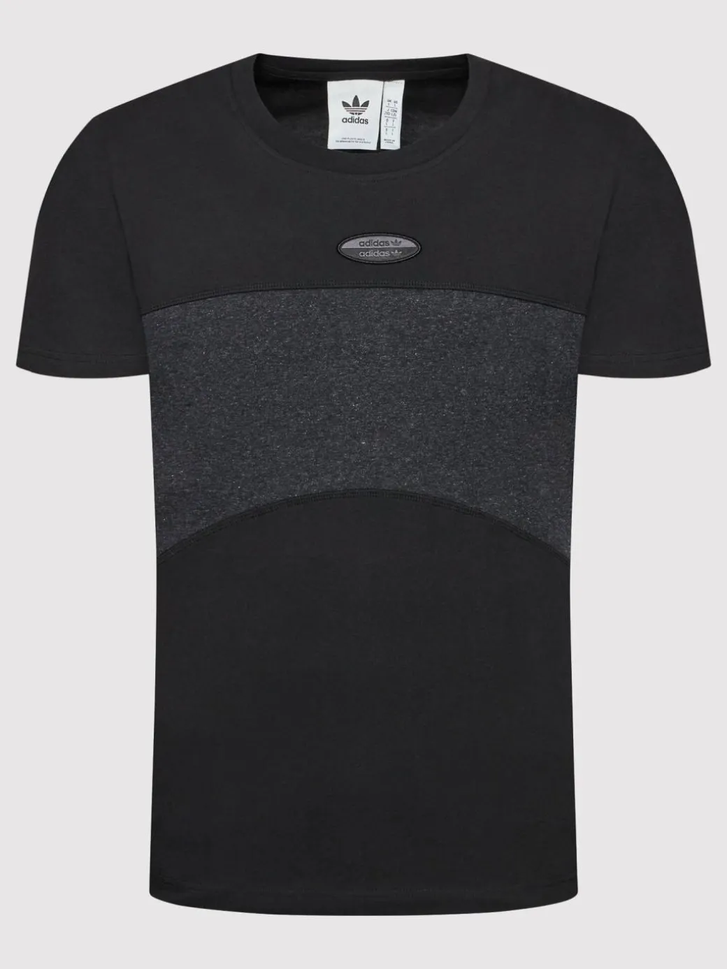 T-shirt R.Y.V. Basic HC9470 Nero Regular Fit