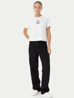 T-shirt Sara 10311633 Bianco Regular Fit