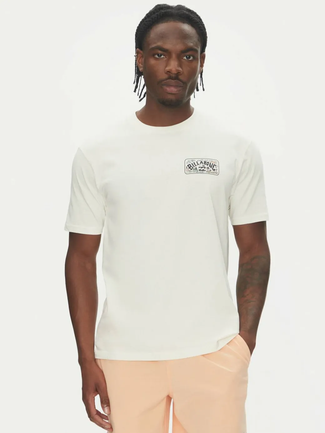 T-shirt Scenic Arch Adiv Ss 24A501539 Bianco Regular Fit