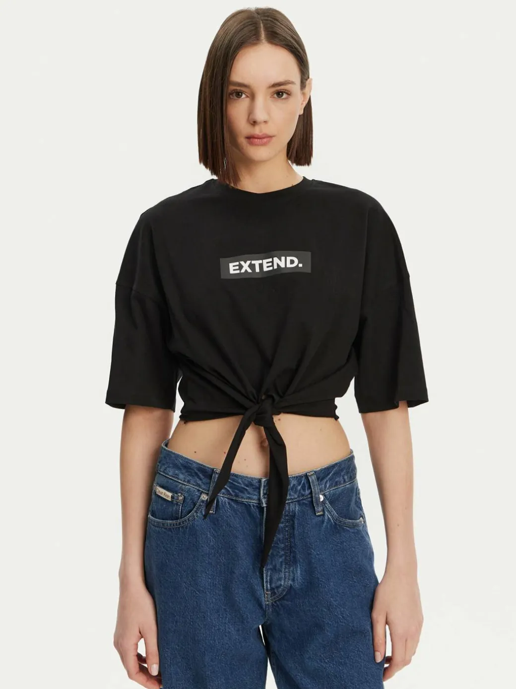 T-shirt Serena 15343356 Nero Regular Fit
