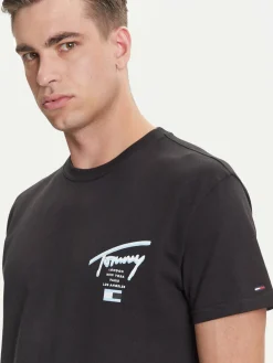 T-shirt Signature City DM0DM21934 Nero Regular Fit