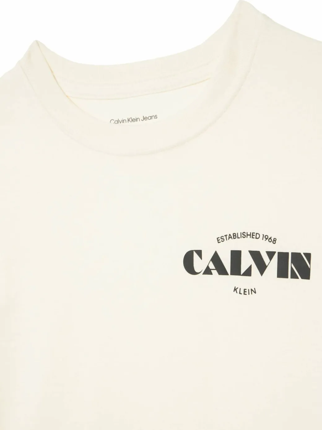 T-shirt Small Chest LVCKTJA40B Bianco Regular Fit