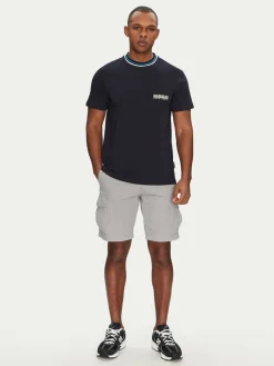 T-shirt S-Murlo NP0A4IEJ1761 Blu scuro Regular Fit
