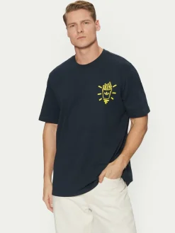 T-shirt Street B JP4500 Blu scuro Loose Fit
