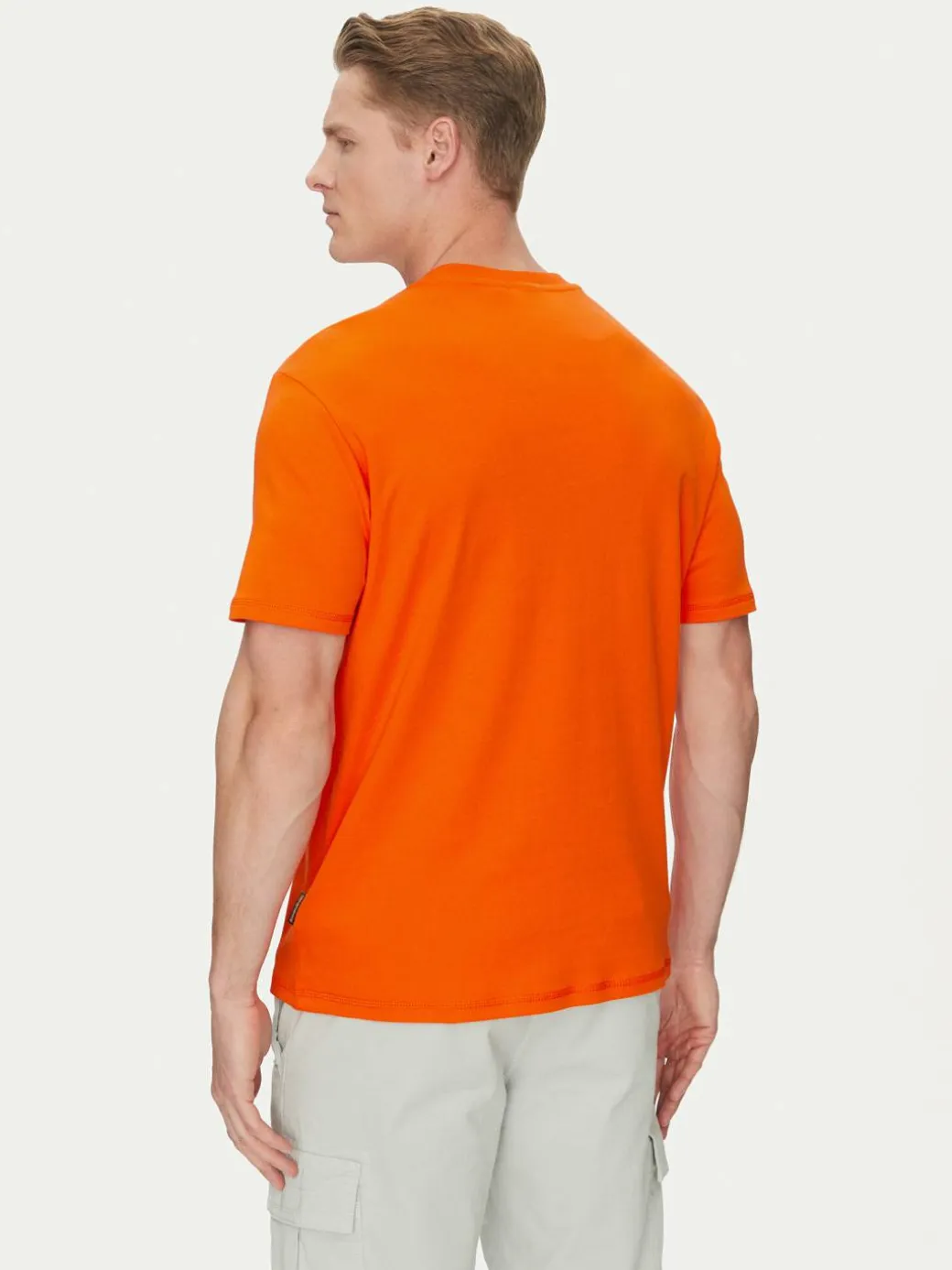 T-shirt S-Vanni NP0A4IEA Arancione Regular Fit