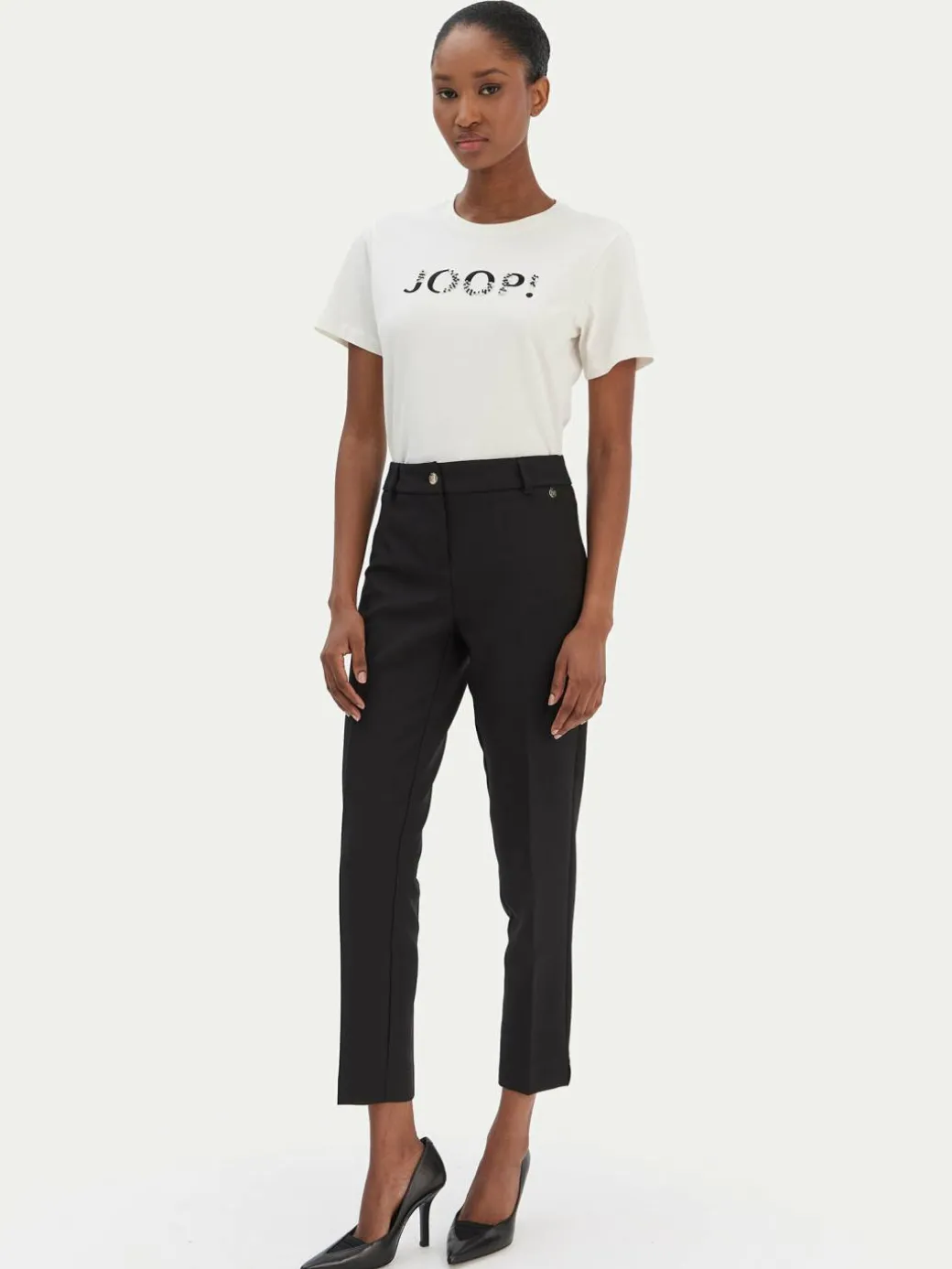 T-shirt Tanna 30100842 Écru Regular Fit
