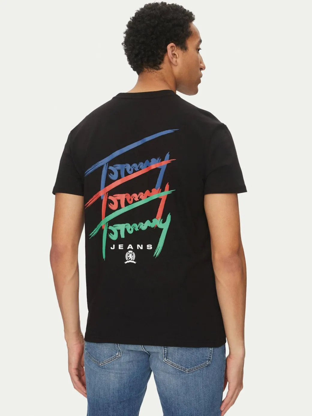 T-shirt Twisted Signature DM0DM20771 Nero Regular Fit