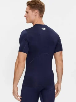 T-shirt Ua Hg Armour Comp Ss 1361518 Blu scuro Compression Fit
