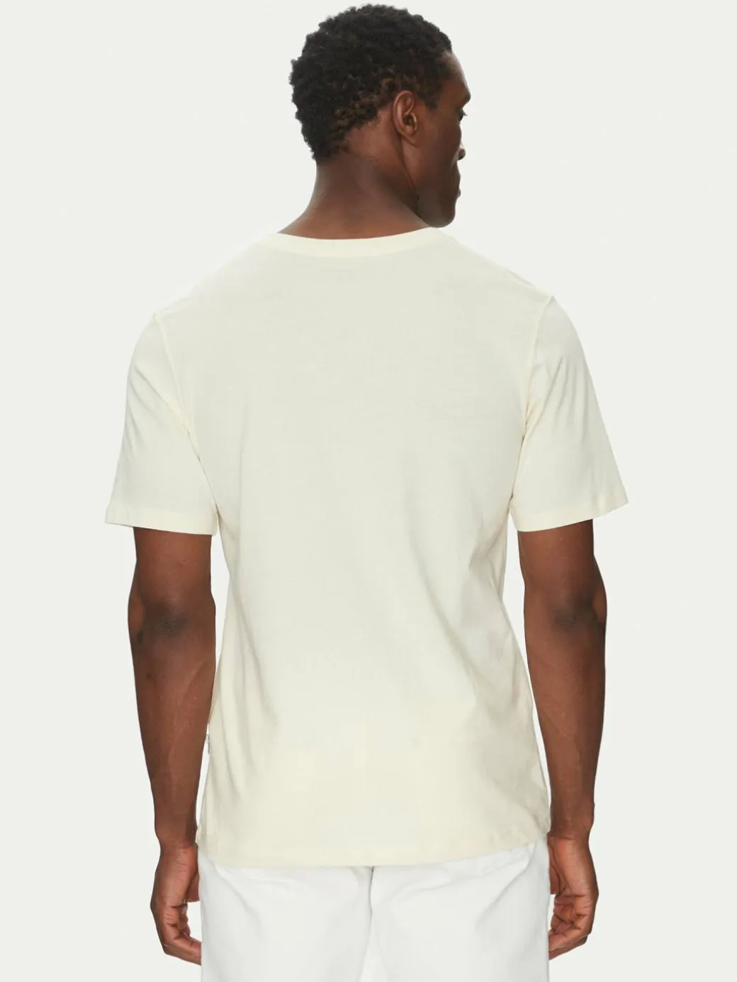 T-shirt Varenna 12273163 Écru Regular Fit