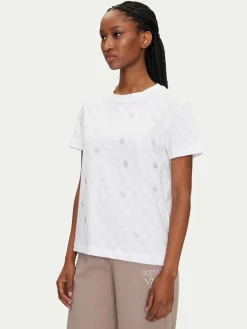 T-shirt V5GI16 I3Z14 Bianco Regular Fit