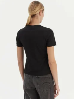 T-shirt V6RI02 J1314 Nero Regular Fit