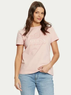 T-shirt V5RI05 J1314 Rosa Regular Fit