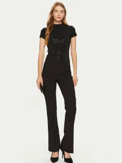 T-shirt W4BI26 J1314 Nero Slim Fit