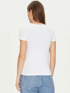 T-shirt W5GI24 J1314 Bianco Regular Fit