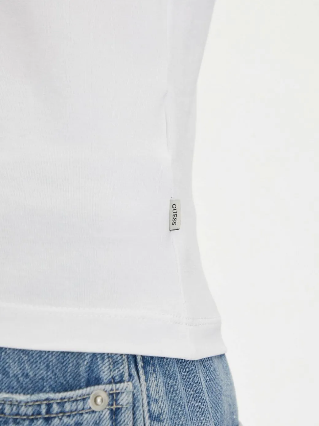 T-shirt W5GI24 J1314 Bianco Regular Fit