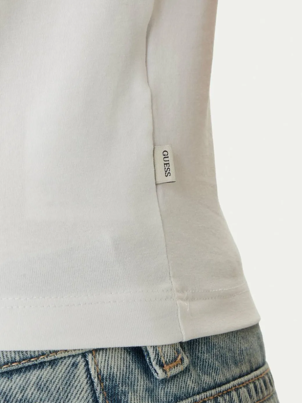 T-shirt W6GI07 J1314 Bianco Regular Fit