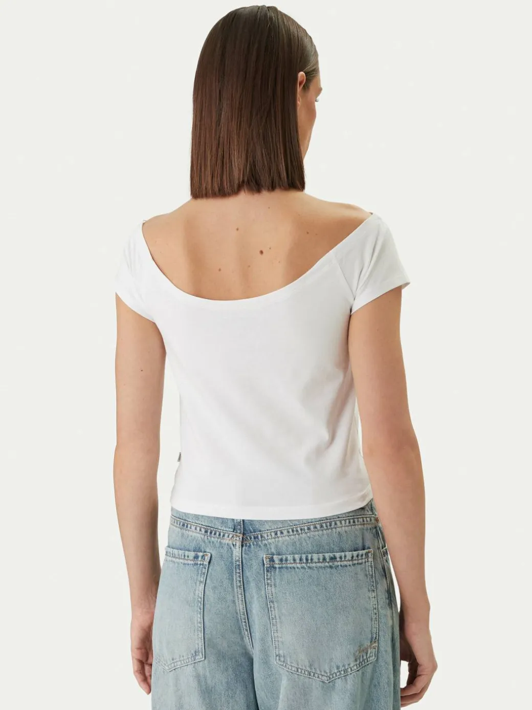 T-shirt W6GI07 J1314 Bianco Regular Fit