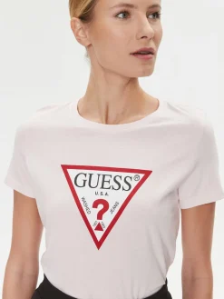 T-shirt W1YI1B I3Z14 Rosa Slim Fit
