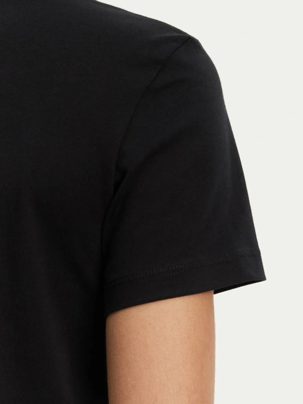 T-shirt XW000387 AF10354 UC001 Nero Regular Fit