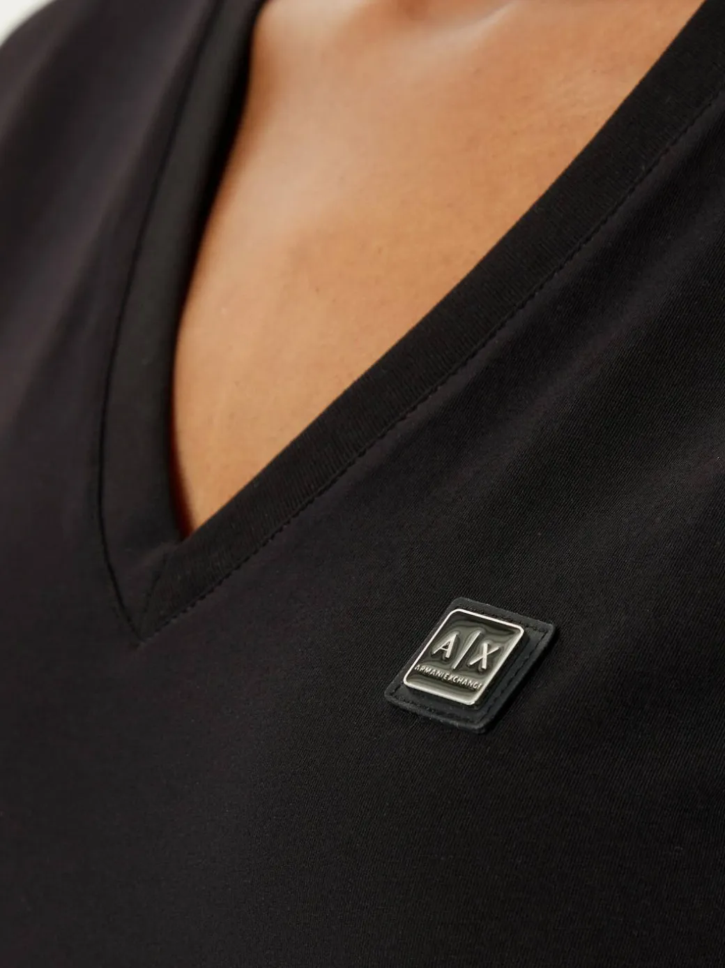 T-shirt XW000105 AF11929 UC001 Nero Slim Fit