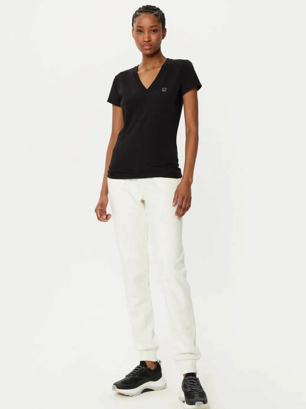 T-shirt XW000105 AF11929 UC001 Nero Slim Fit