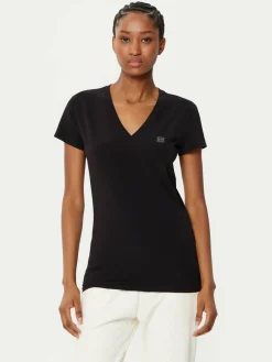 T-shirt XW000105 AF11929 UC001 Nero Slim Fit