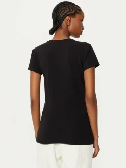 T-shirt XW000105 AF11929 UC001 Nero Slim Fit