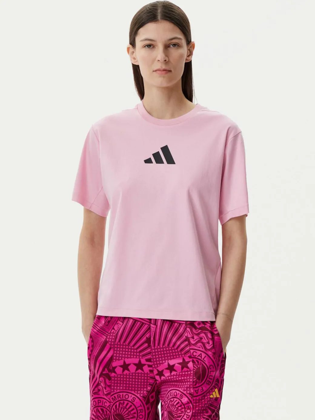 T-shirt Z.N.E. JC5401 Rosa Regular Fit
