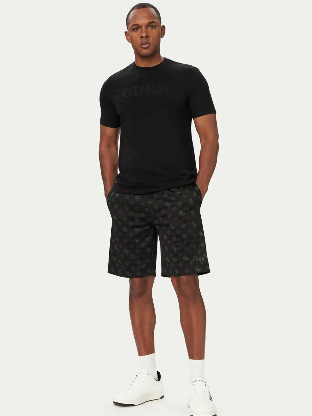 T-shirt Z6YI17 K4968 Nero Regular Fit