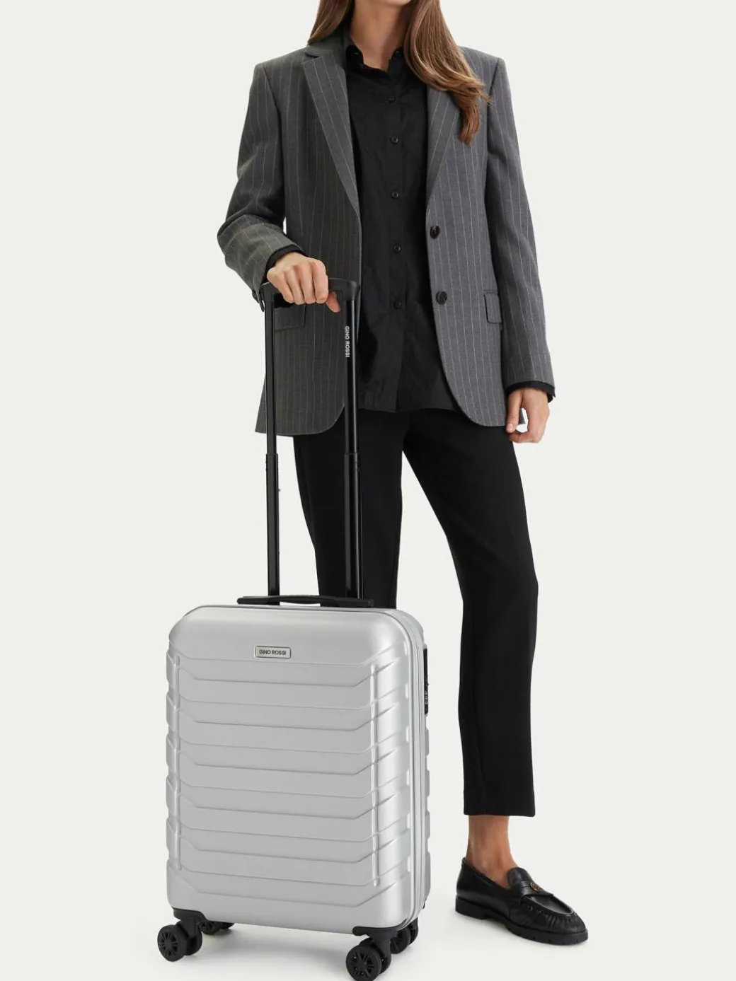 Valigia da cabina CEO-GIN-S-003-05-SILVER Argento