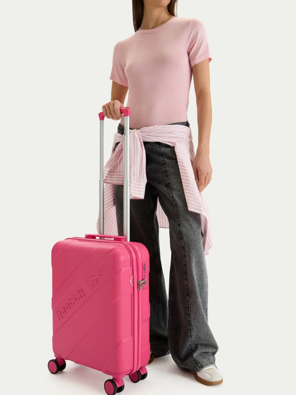 Valigia da cabina CEO-RBK-029-S Rosa