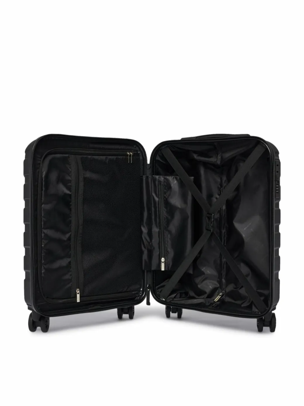 Valigia da cabina GIN-S-001-05-BLACK Nero