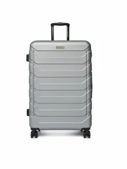 Valigia grande GIN-L-003-05-SILVER Argento