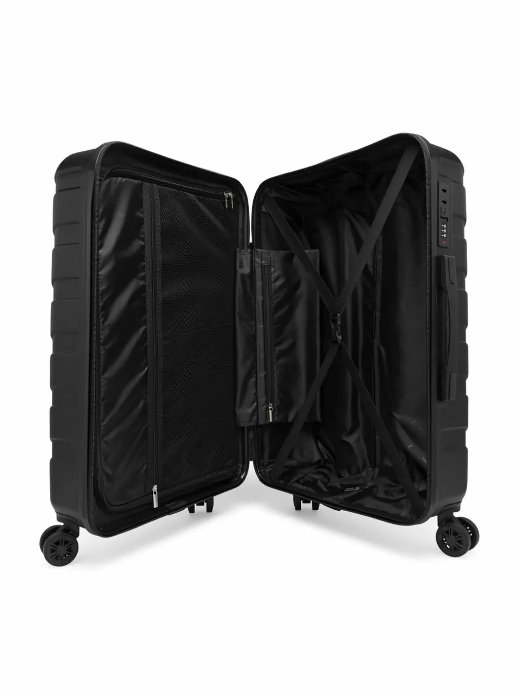 Valigia media CEO-GIN-M-001-05-BLACK2 Nero