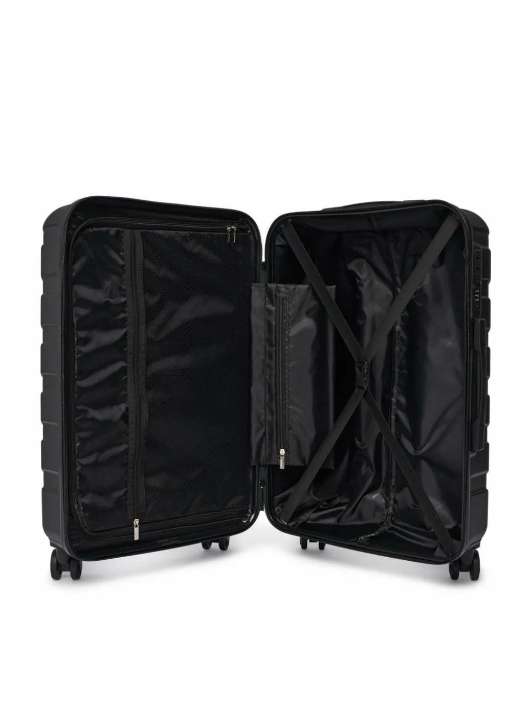 Valigia media GIN-M-001-05-BLACK Nero