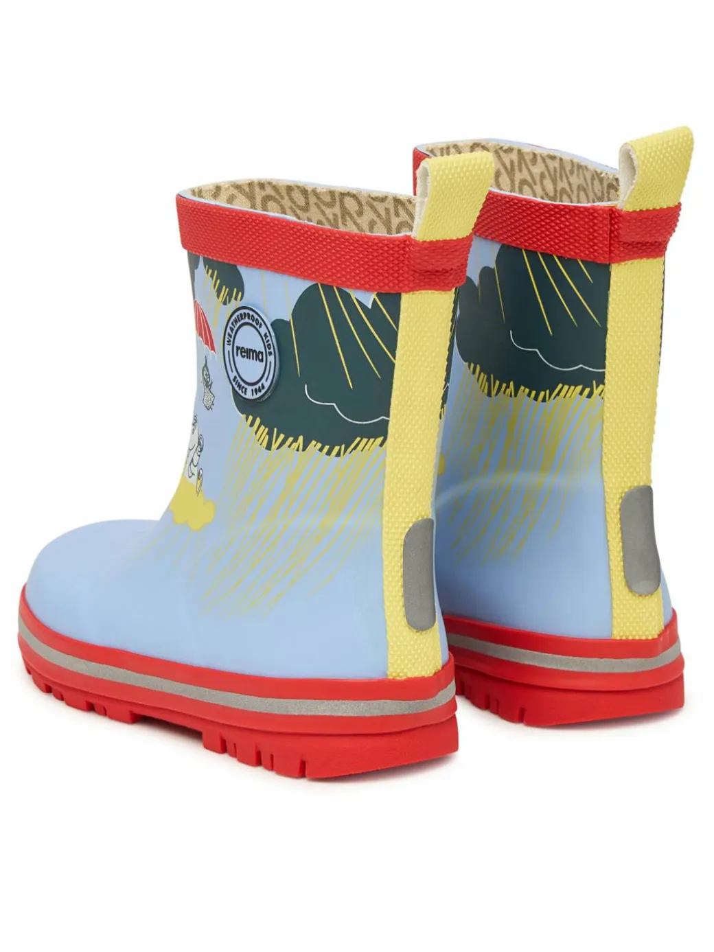 Wellington Moomin Magisk Rain Boots 5400001B-61A1 Blu